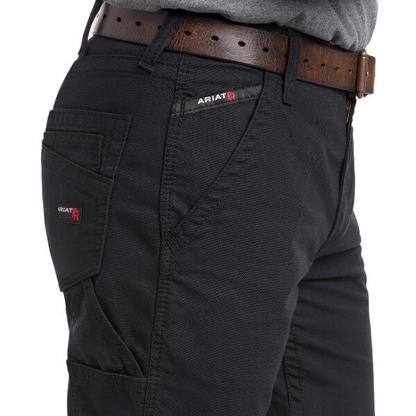 Ariat FR M4 Relaxed Workhorse Boot Cut Pant in Black